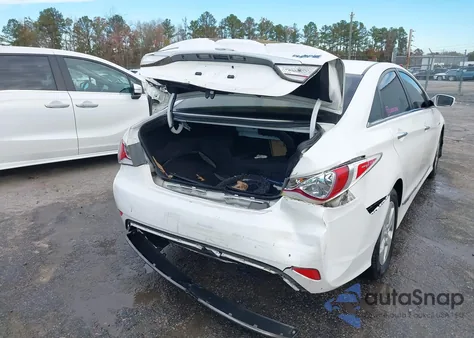 2011 Hyundai Sonata Hybrid из США, поврежденный, VIN KMHEC4A48BA018017